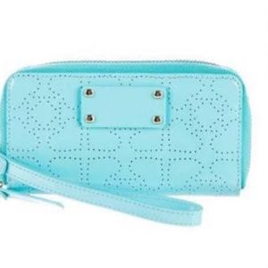 KATE SPADE PERFORATED HEART WRISTLET